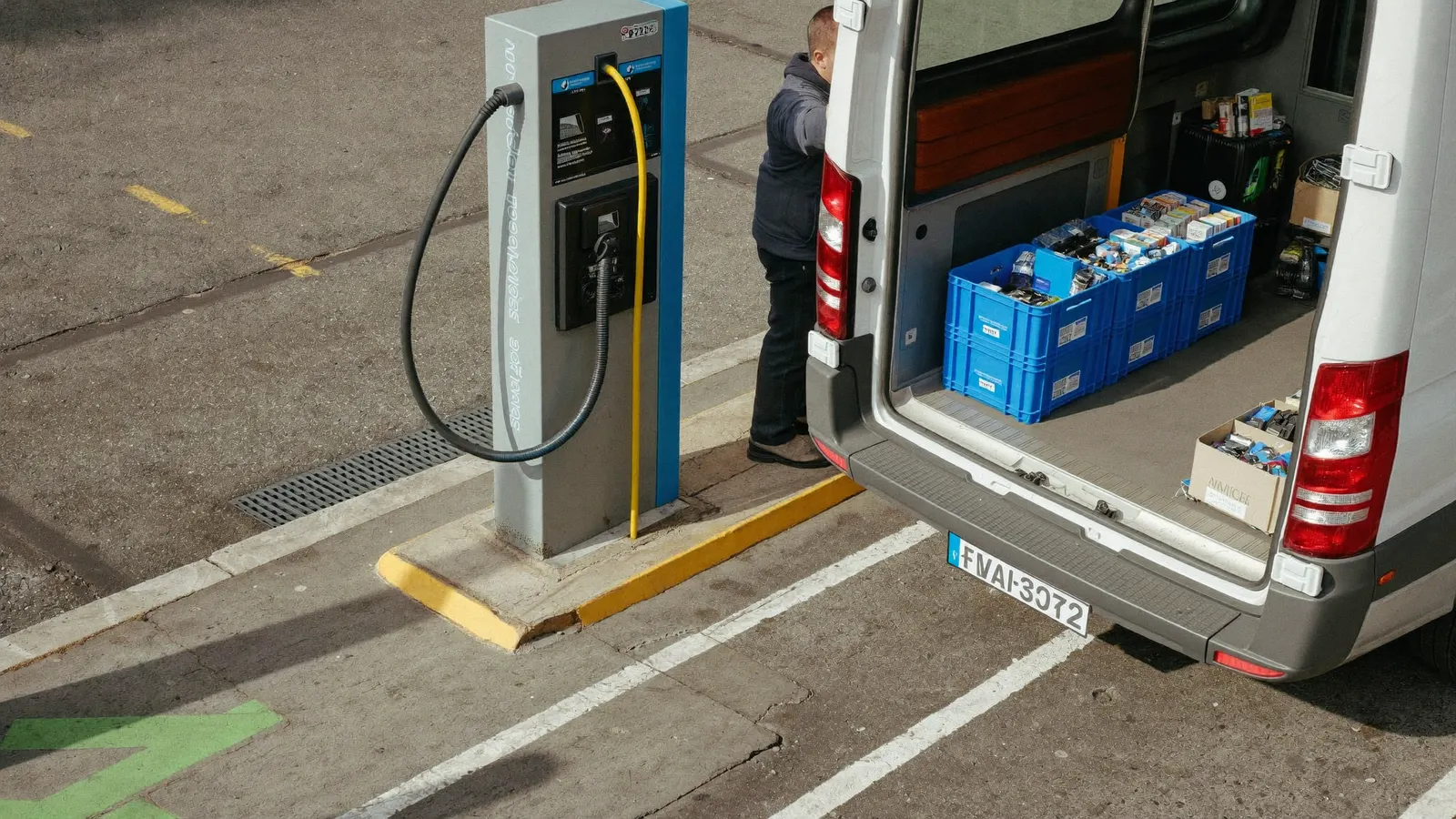 Warranty and service contracts on fleet chargers