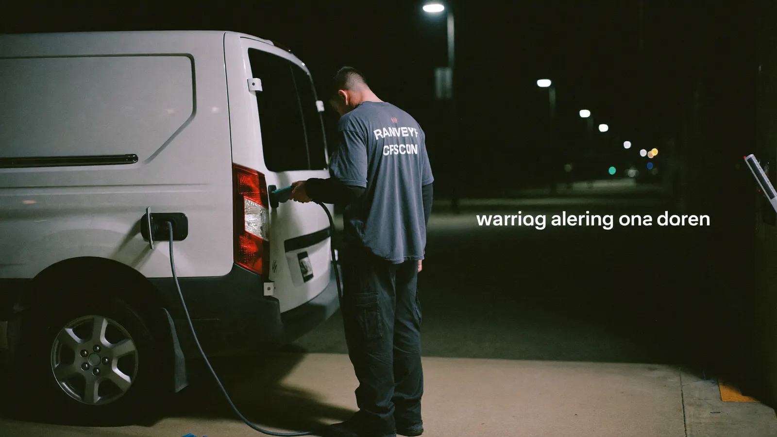 Depot charging driver workflow: who plugs in, and when