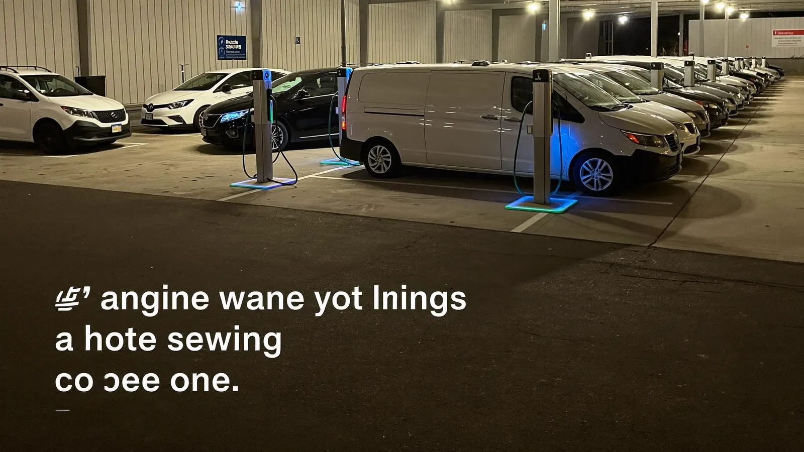 How many EV charging ports does a fleet depot need?