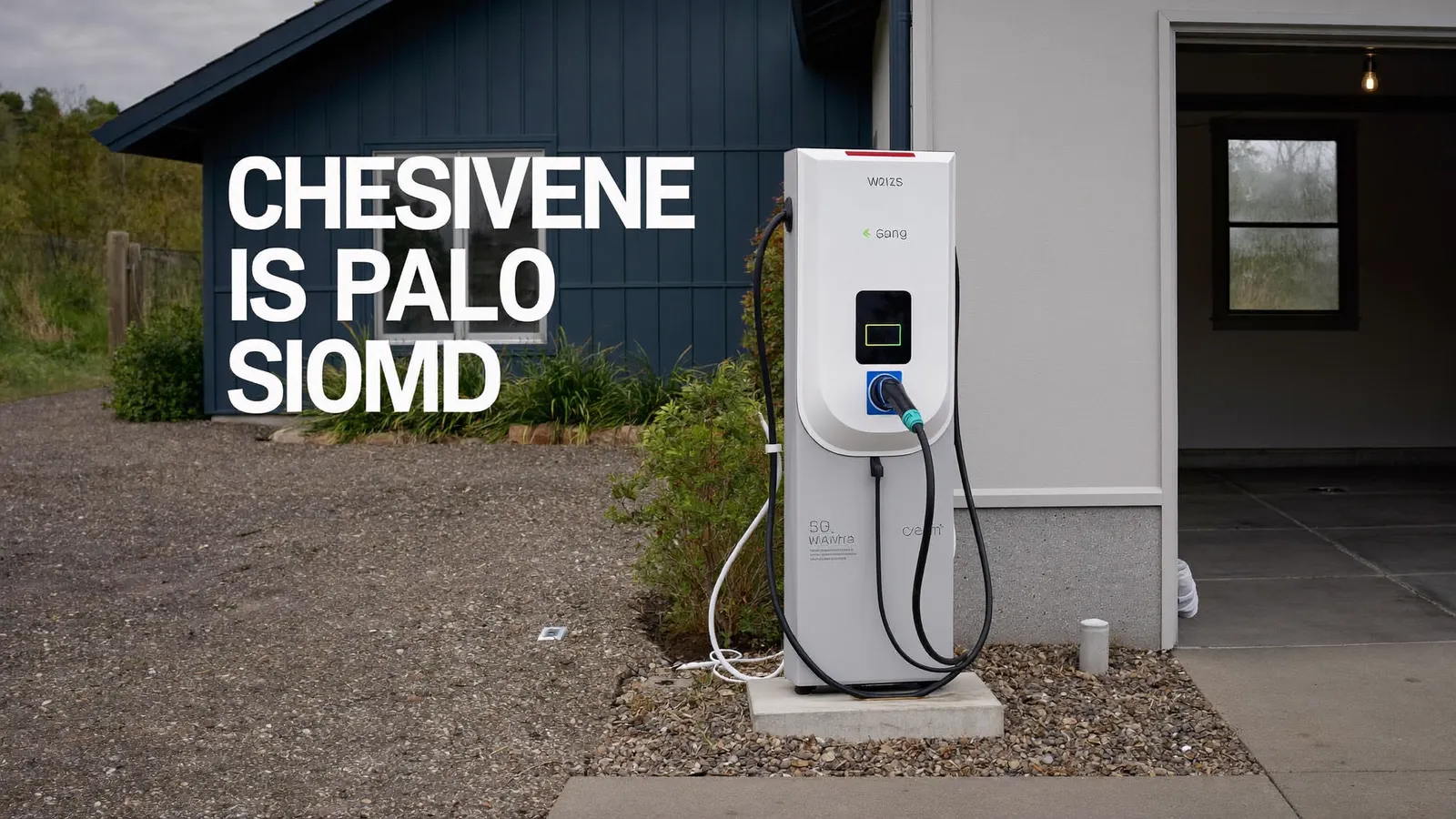 Can you install an EV charger outside without a garage?